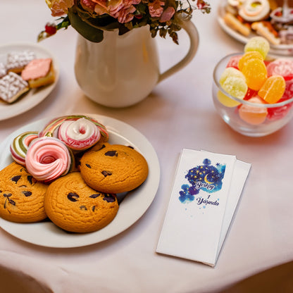 Ay Yıldız Temalı Baskılı Peçeteler - AyDesign.com.tr