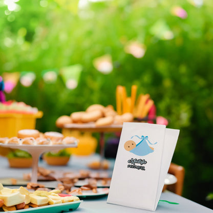 Mavi Bebek Temalı Baskılı Peçeteler - AyDesign.com.tr