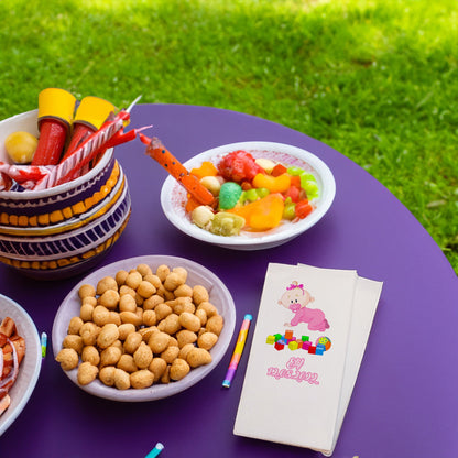 Kız Bebek Temalı Baskılı Peçeteler - AyDesign.com.tr