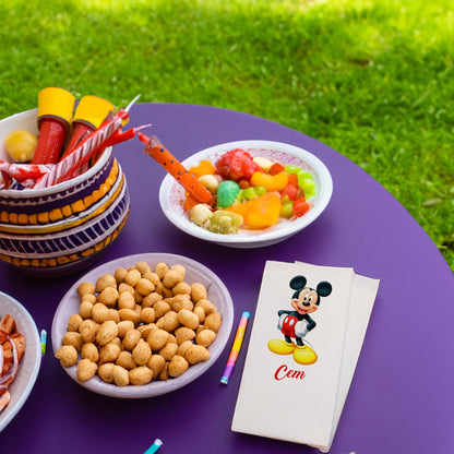 Mickey Mouse Baskılı Peçeteler - AyDesign.com.tr