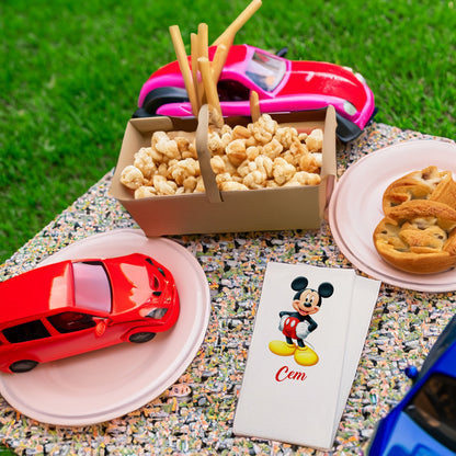 Mickey Mouse Baskılı Peçeteler - AyDesign.com.tr