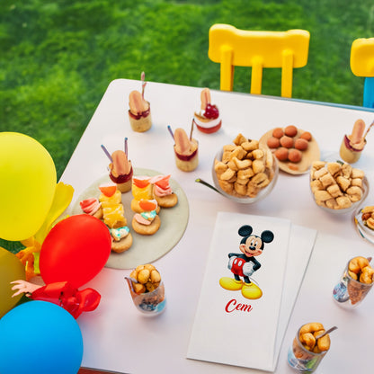 Mickey Mouse Baskılı Peçeteler - AyDesign.com.tr