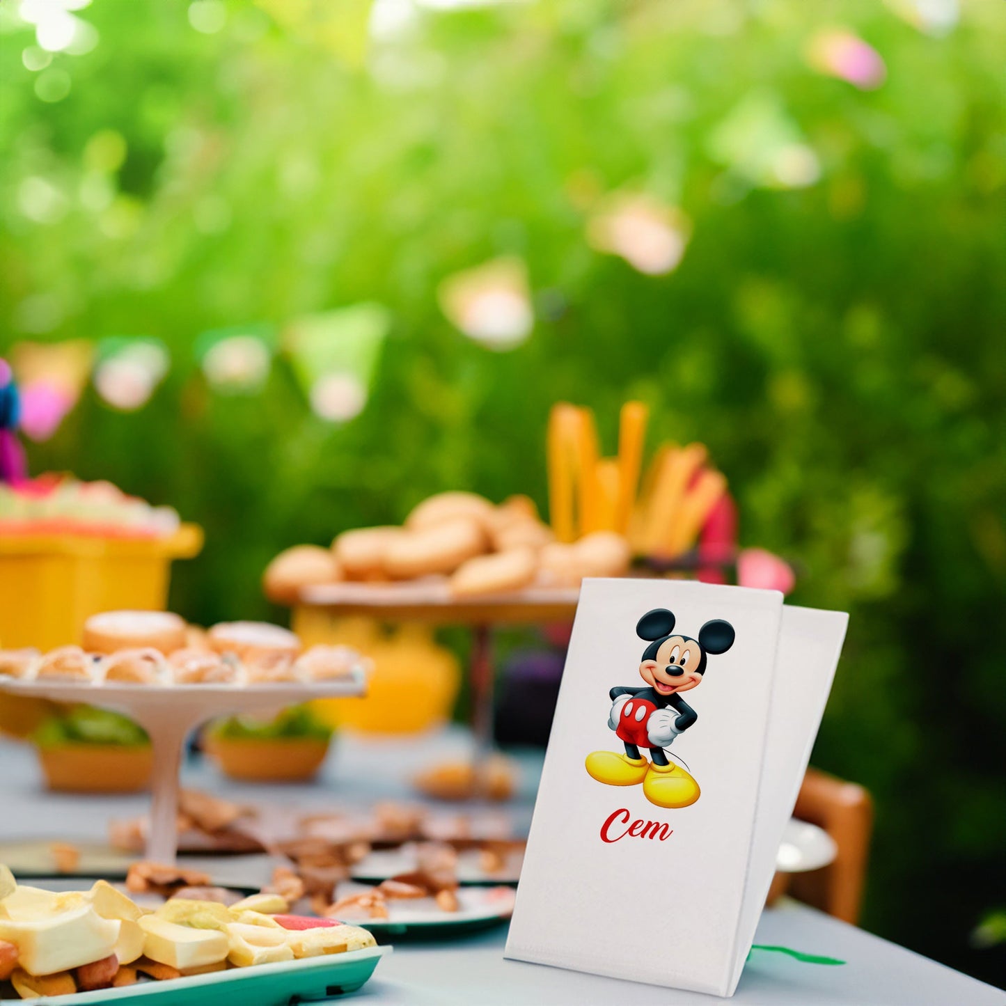 Mickey Mouse Baskılı Peçeteler - AyDesign.com.tr