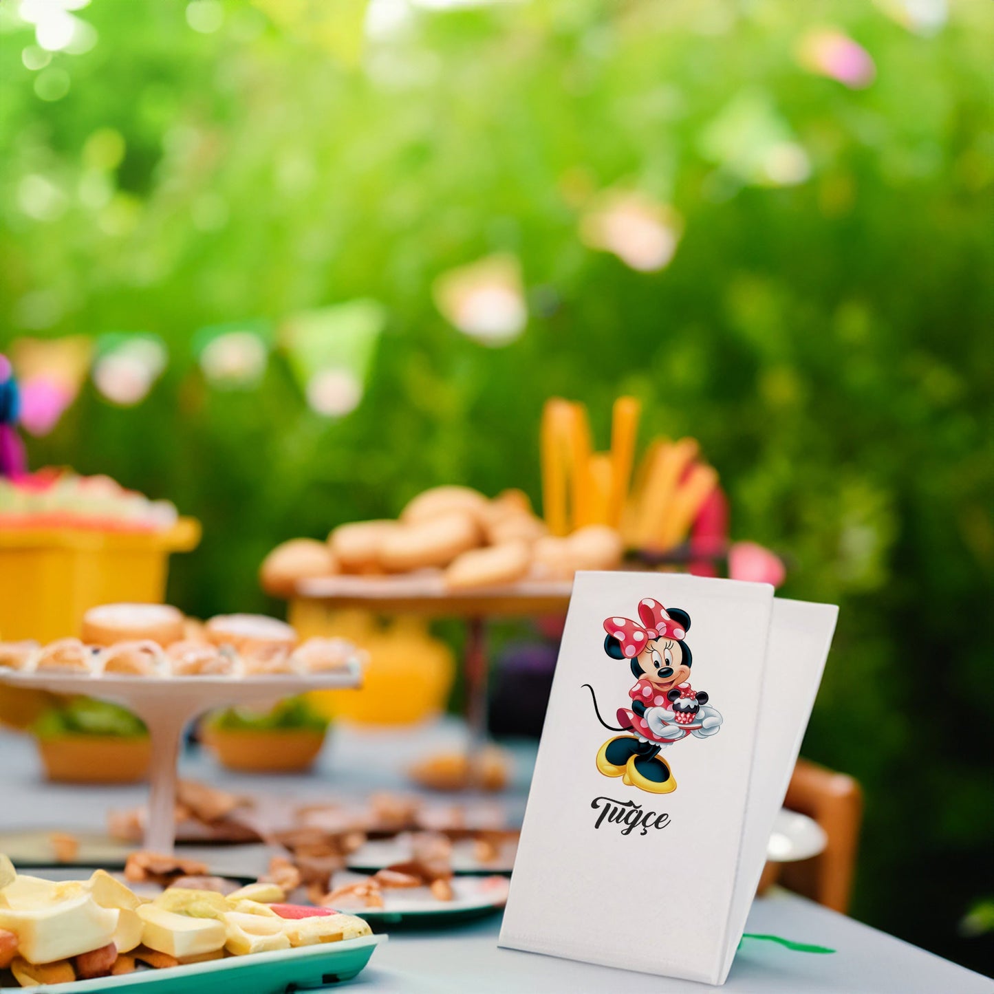 Minnie Mouse Baskılı Peçeteler - AyDesign.com.tr