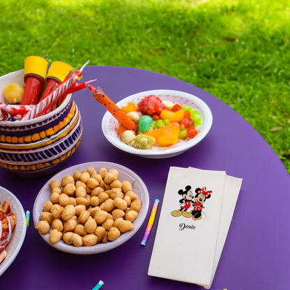 Mickey ve Minnie Mouse Baskılı Peçeteler - AyDesign.com.tr