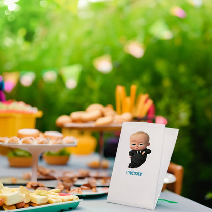 Patron Bebek Baskılı Peçeteler - AyDesign.com