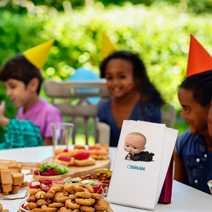 Patron Bebek 3 Baskılı Peçeteler - AyDesign.com