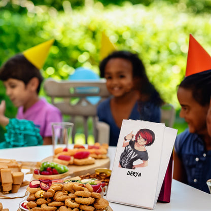 Anime Kız Temalı Baskılı Peçeteler - AyDesign.com