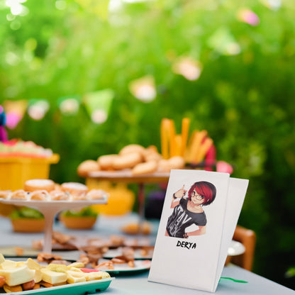 Anime Kız Temalı Baskılı Peçeteler - AyDesign.com