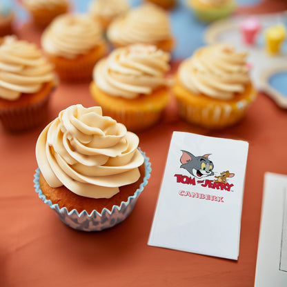 Renkli Tom ve Jerry Temalı Baskılı Peçeteler - AyDesign.com