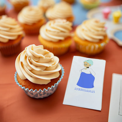 Büyükanne Baskılı Peçeteler - AyDesign.com