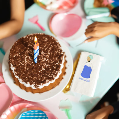 Büyükanne Baskılı Peçeteler - AyDesign.com