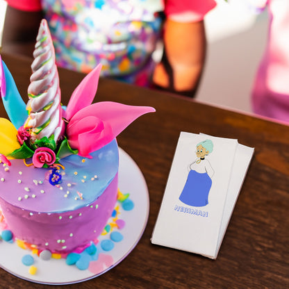 Büyükanne Baskılı Peçeteler - AyDesign.com