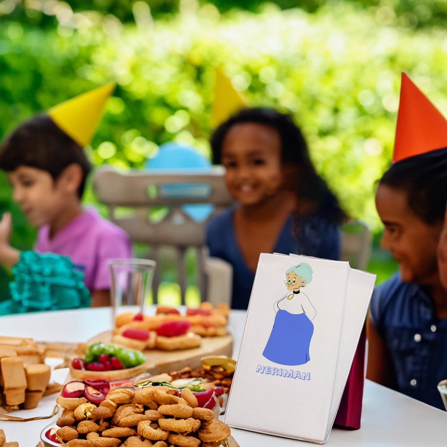 Büyükanne Baskılı Peçeteler - AyDesign.com