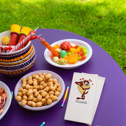 Tazmanya Canavarı Baskılı Peçeteler - AyDesign.com