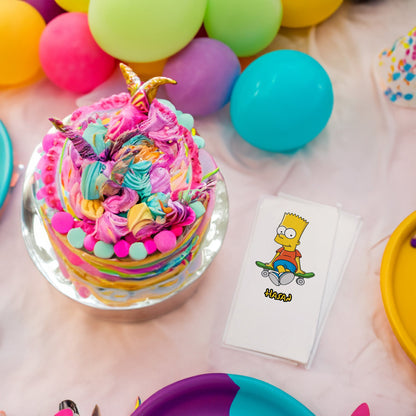 Bart Simpson Baskılı Peçeteler - AyDesign.com