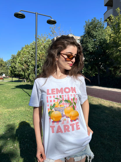 Limon Lemon Tarte  Baskılı Pinterest Tişört