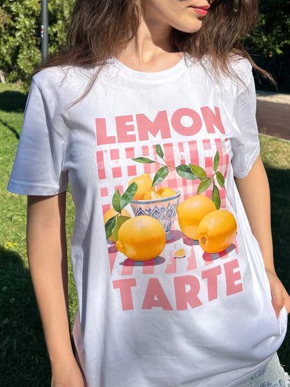 Limon Lemon Tarte  Baskılı Pinterest Tişört