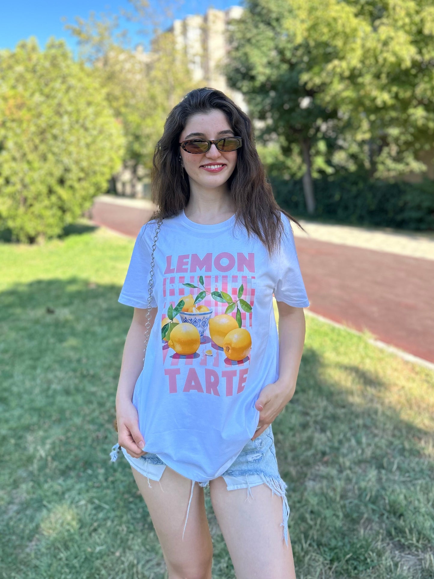 Limon Lemon Tarte  Baskılı Pinterest Tişört