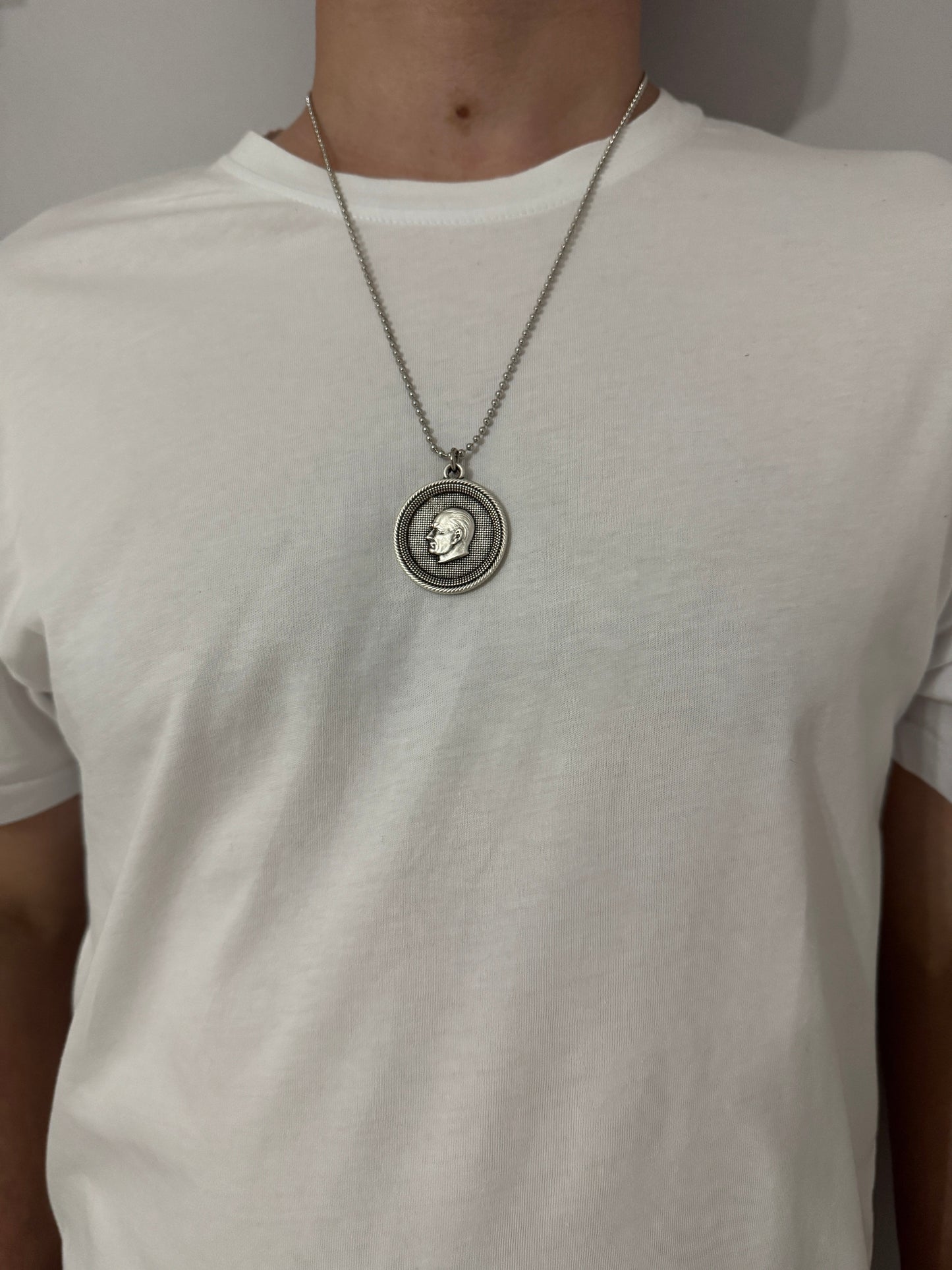 Mustafa Kemal Atatürk Unisex Zincir Kolye