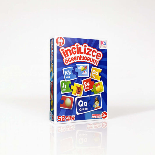 Bemi İngilizce Öğreniyorum | Eğitici Kelime ve Harf Eşleştirme Oyunu