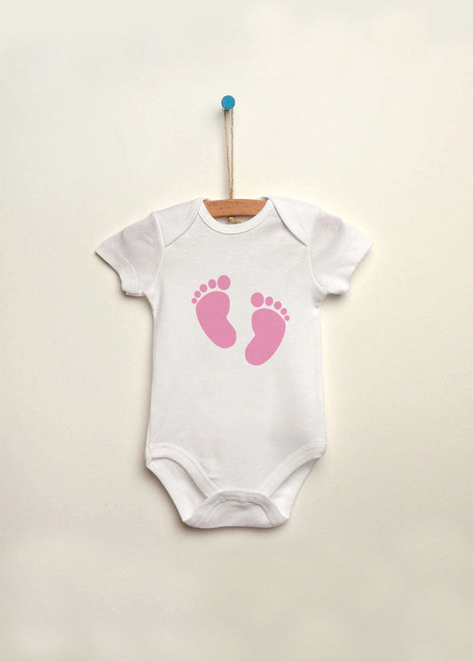 kız çocuk baskılı bebek zıbın