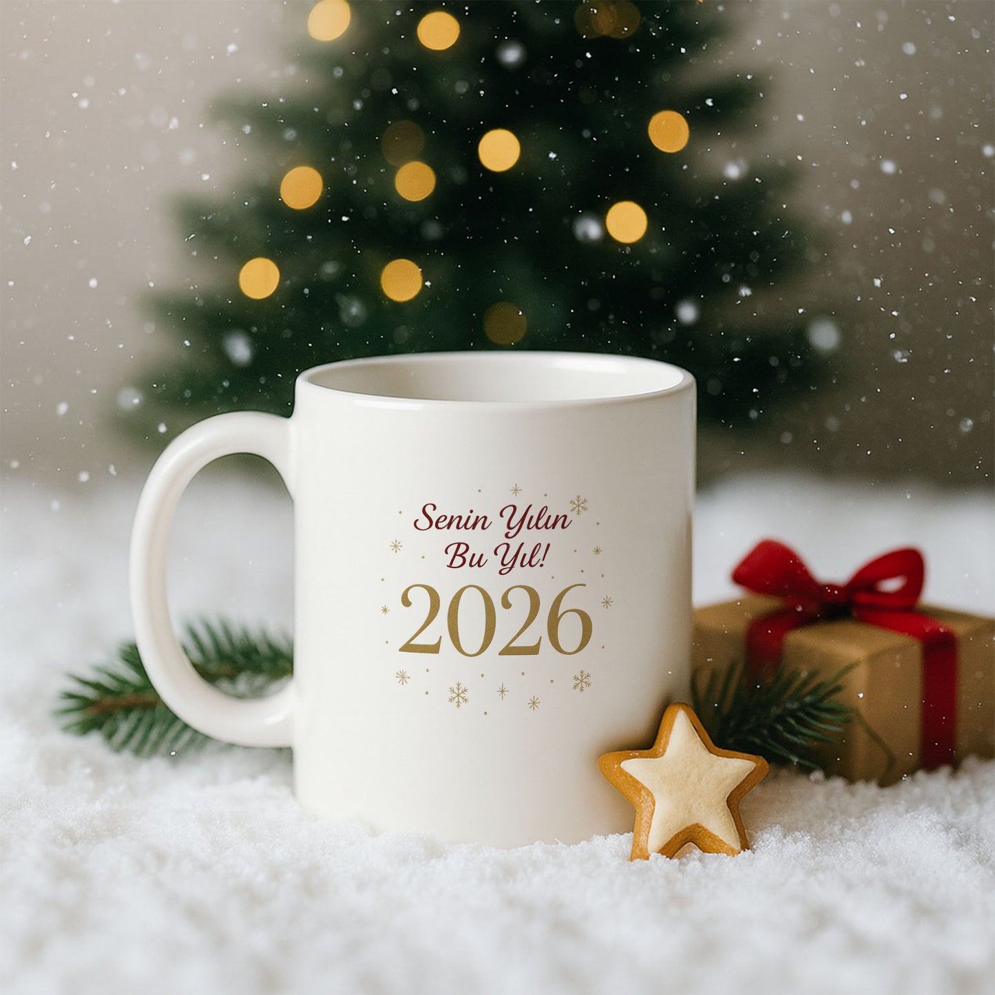 Senin Yılın Bu Yıl 2026 Yazılı Hediyelik Baskılı Kupa