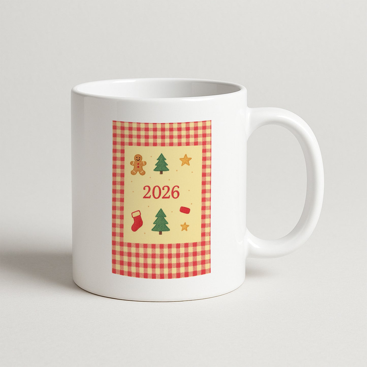 2026 Pötikare Yılbaşı Temalı Hediyelik Baskılı Kupa