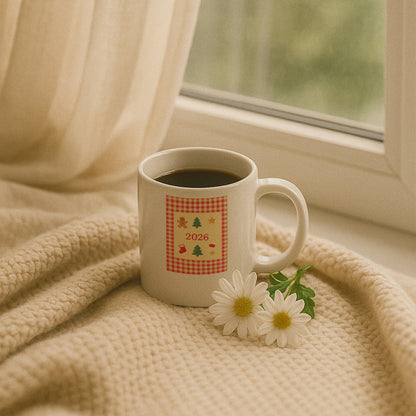 2026 Pötikare Yılbaşı Temalı Hediyelik Baskılı Kupa