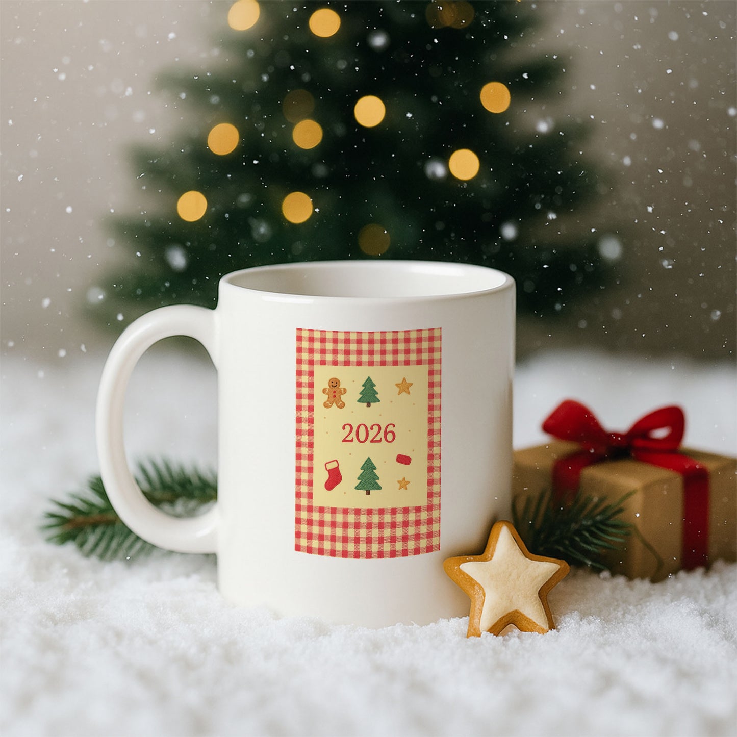 2026 Pötikare Yılbaşı Temalı Hediyelik Baskılı Kupa