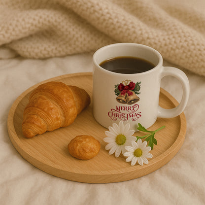 Altın Çanlar Merry Christmas Temalı Hediyelik Baskılı Kupa