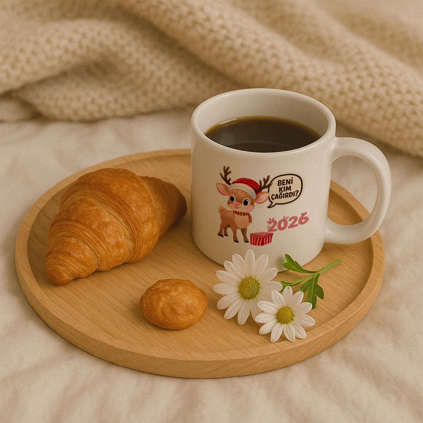 Beni Kim Çağırdı 2026 Temalı Eğlenceli Hediyelik Baskılı Kupa