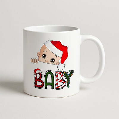 Yılbaşı Baby Temalı Özel Tasarım Baskılı Hediyelik Kupa