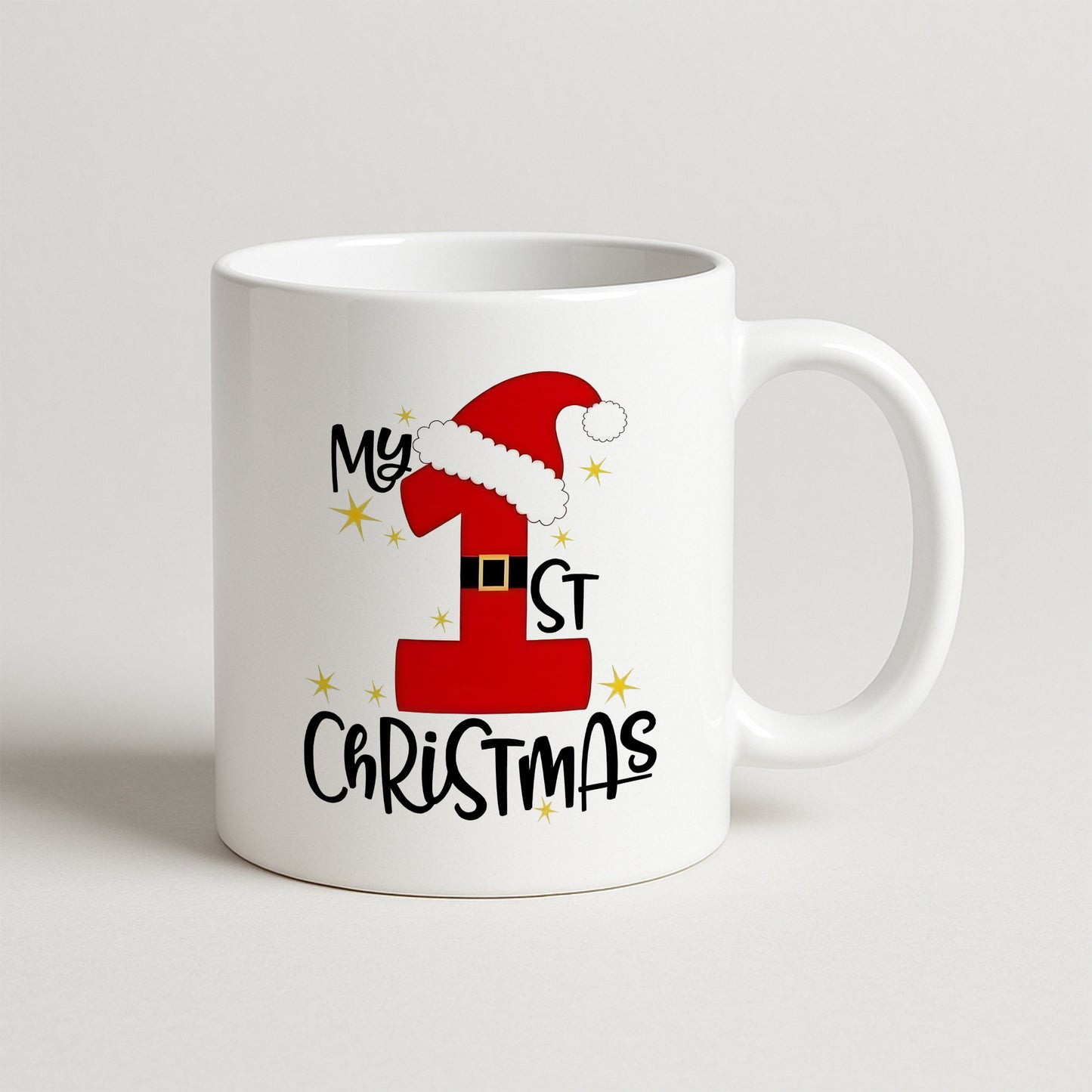 My 1st Christmas Tasarımlı Yılbaşı Kupası