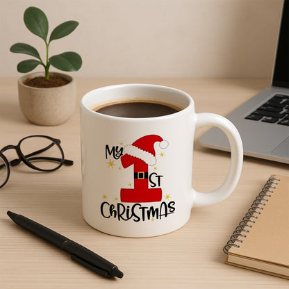 My 1st Christmas Tasarımlı Yılbaşı Kupası