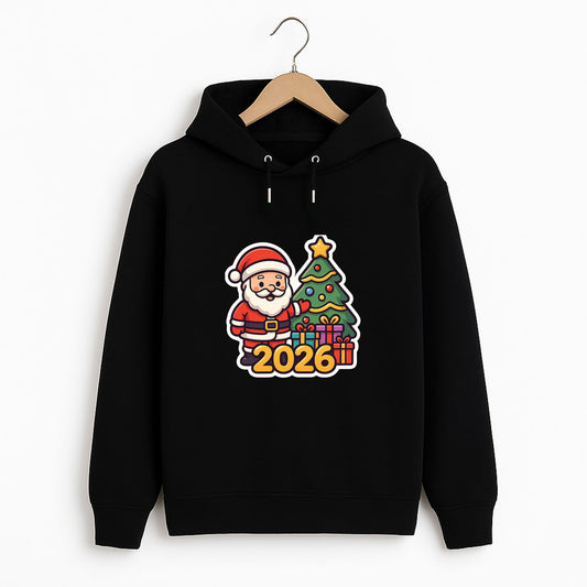 2026 Noel Baba Yılbaşı Temalı Yetişkin Sweatshirt