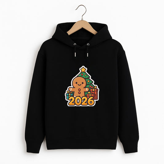 2026 Zencefilli Kurabiye Yılbaşı Temalı Yetişkin Sweatshirt