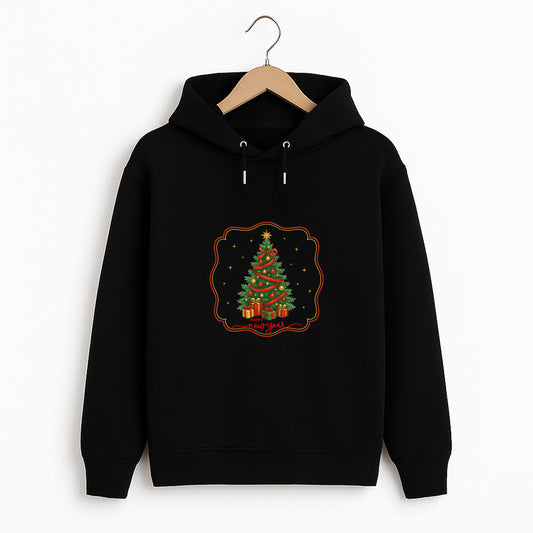 Çam Ağacı ve Hediyeli Happy New Year Yılbaşı Sweatshirt