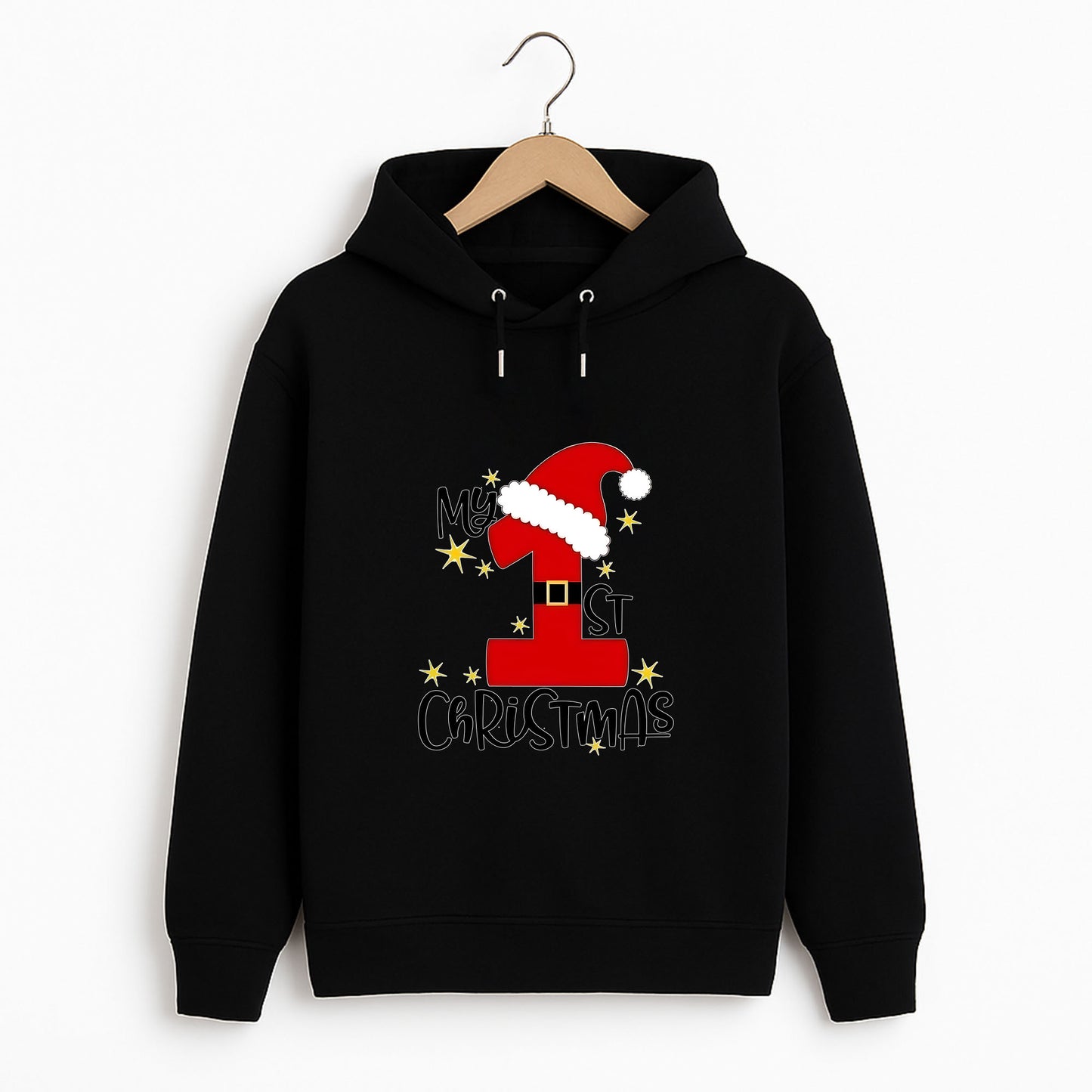 My 1st Christmas Noel Şapkalı Yetişkin Sweatshirt