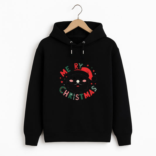 Merry Christmas Noel Baba Baskılı Yetişkin Sweatshirt