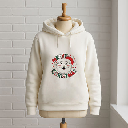 Merry Christmas Noel Baba Baskılı Yetişkin Sweatshirt