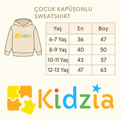 Çam Ağacı Happy New Year Çocuk Sweatshirt – Yılbaşı Temalı