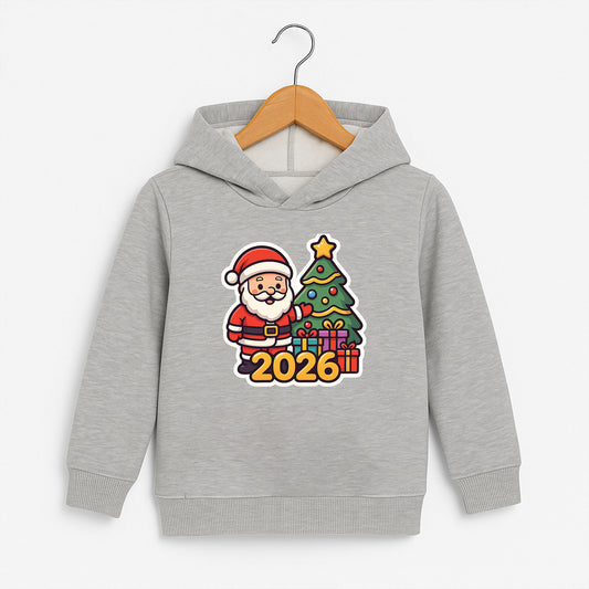 2026 Yılbaşı Temalı Çocuk Sweatshirt – Sıcak Tutan Yumuşak Kumaş