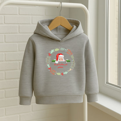 Bu Yıl Kalbin Çok Gülsün Yazılı Çocuk Sweatshirt – Yılbaşı Özel