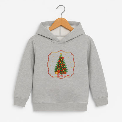 Çam Ağacı Happy New Year Çocuk Sweatshirt – Yılbaşı Temalı