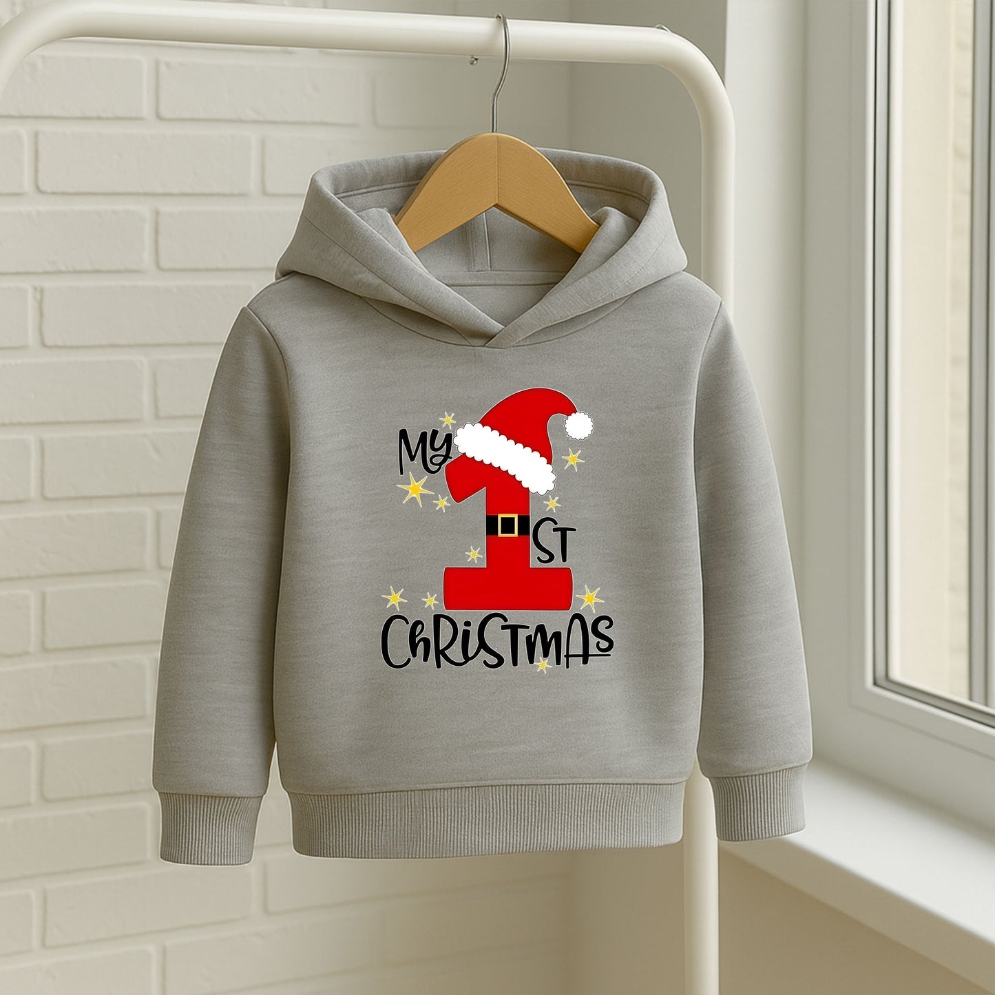 My 1st Christmas Yazılı İlk Noel Bebek & Çocuk Sweatshirt
