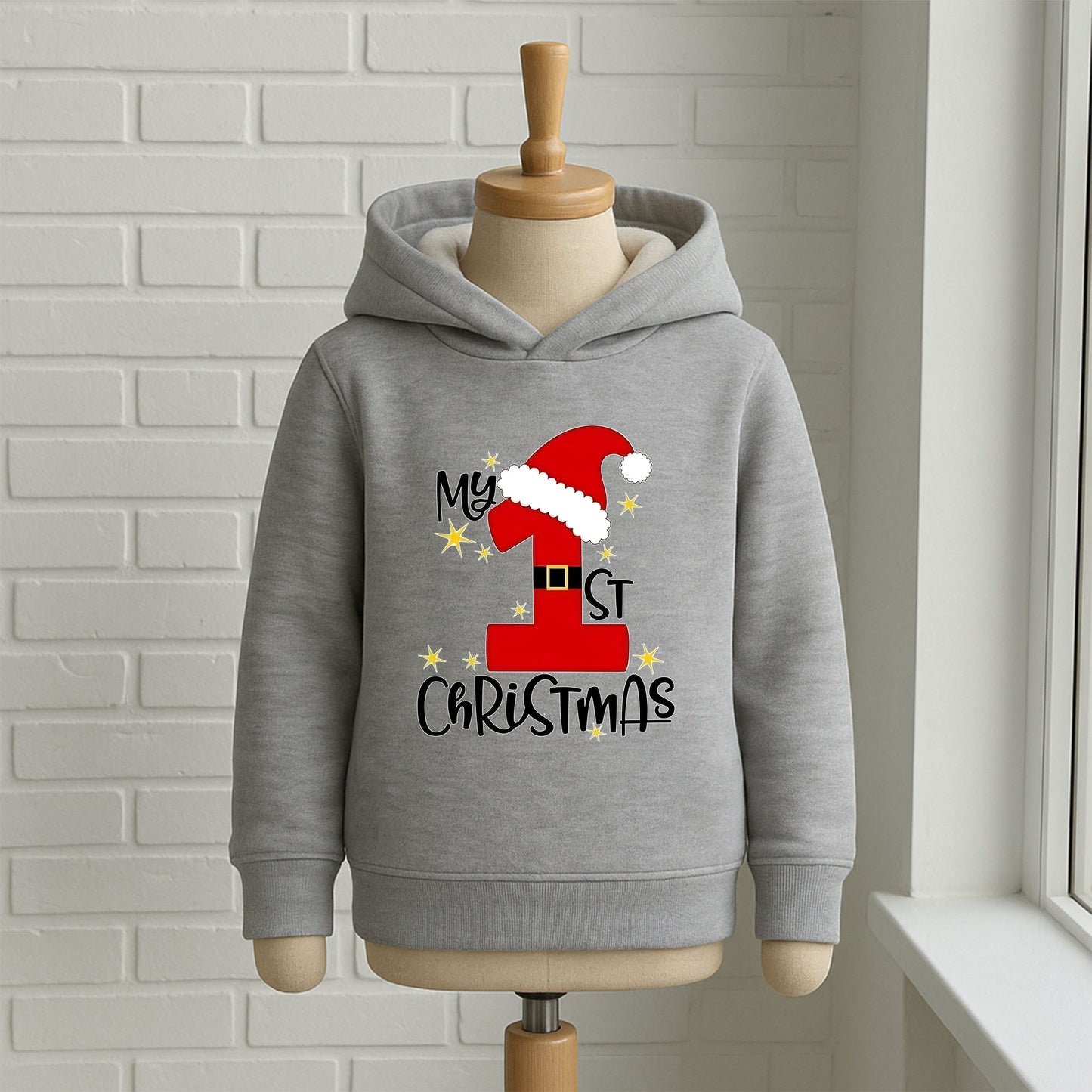 My 1st Christmas Yazılı İlk Noel Bebek & Çocuk Sweatshirt