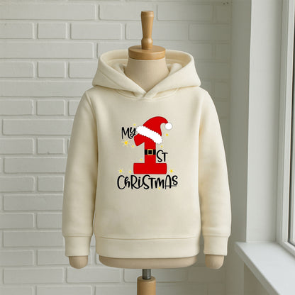 My 1st Christmas Yazılı İlk Noel Bebek & Çocuk Sweatshirt