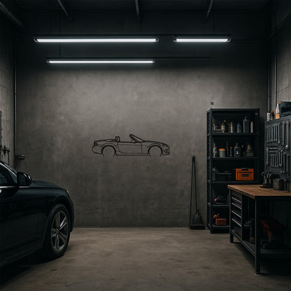 Mazda MX 5 NC 2014 Spor Araba Metal Duvar Tablosu Minimalist Dekoratif Tasarım