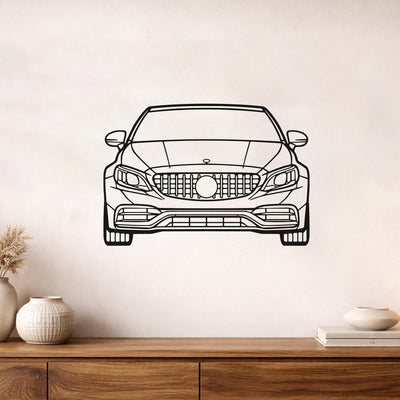 Mercedes G63 AMG Ön Görünüm Metal Duvar Tablosu Agresif Tasarım Metal Dekor